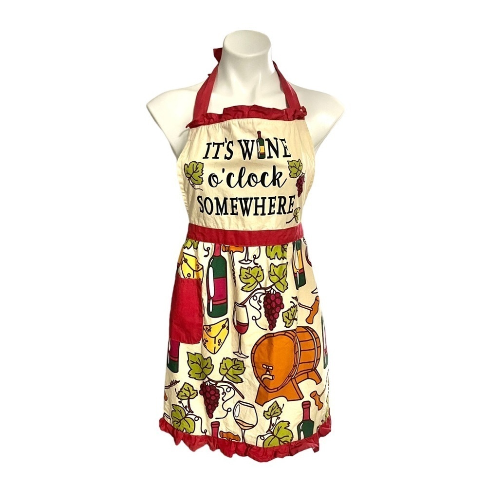 Pantry “It’s Wine O’Clock Somewhere” Apron